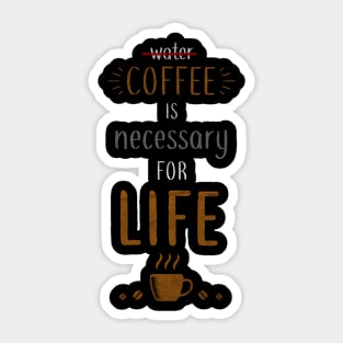 coffee lovers birthday gift shirt Sticker